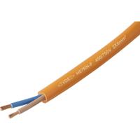 TRU COMPONENTS TC-13536996 Rubberkabel H07RN-F 2 x 6 mm² Oranje per meter - thumbnail