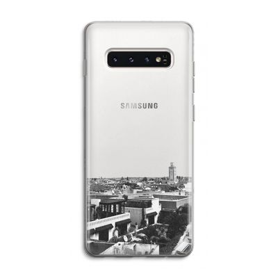 Marrakech Skyline : Samsung Galaxy S10 4G Transparant Hoesje