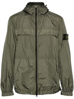 Stone Island coupe-vent à patch Compass - Vert - thumbnail