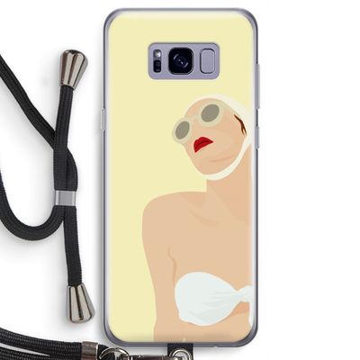 Summer: Samsung Galaxy S8 Transparant Hoesje met koord