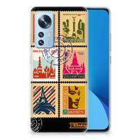 Xiaomi 12 | 12X | Silliconen Back Cover | Postzegels
