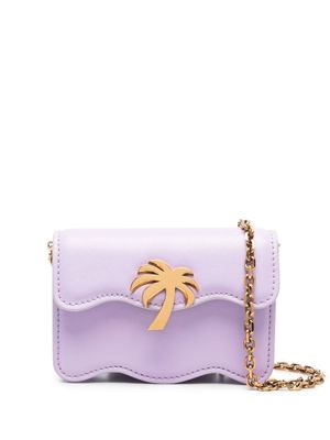 Palm Angels sac banane à plaque logo - Violet