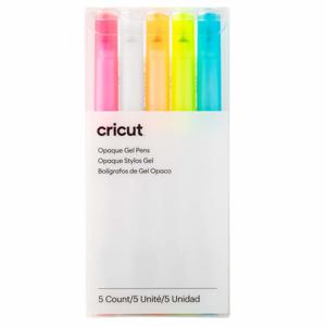 Cricut 2009849 markeerstift 5 stuk(s) Blauw, Oranje, Roze, Wit, Geel