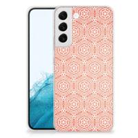 Samsung Galaxy S22 Plus | TPU bumper | Pattern Orange