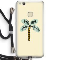 Palmboom: Huawei Ascend P10 Lite Transparant Hoesje met koord