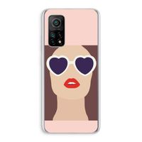 Red lips: Xiaomi Mi 10T 5G Transparant Hoesje