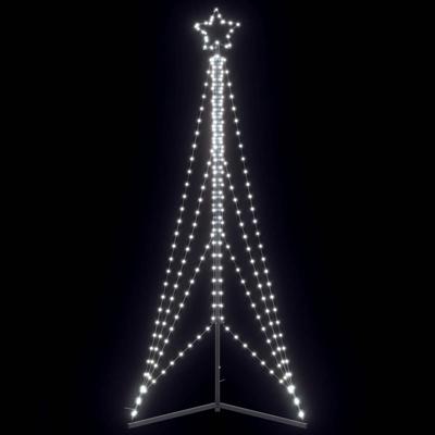 VidaXL Led-kerstboom 483 leds koud wit 240 cm