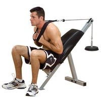 PowerLine AB-21X Seated Crunch Bench - thumbnail