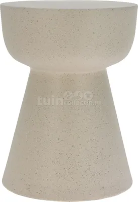 Bijzettafel Organisch Beige H45cm Ø33cm