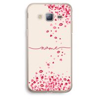 Hartjes en kusjes: Samsung Galaxy J3 (2016) Transparant Hoesje