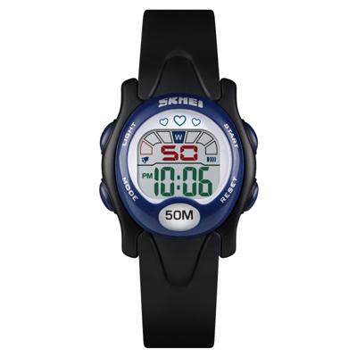 SKMEI 1478 multifunctionele kinderen digitaal horloge 50m waterdicht Sport Watch(Black)