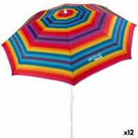 Parasol Aktive Multicolour 180 x 185 x 180 cm (12 Stuks)