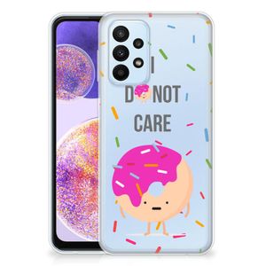 Samsung Galaxy A23 Siliconen Case Donut Roze