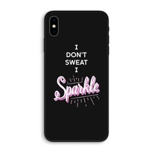 Sparkle quote: iPhone XS Max Biologisch afbreekbaar hoesje