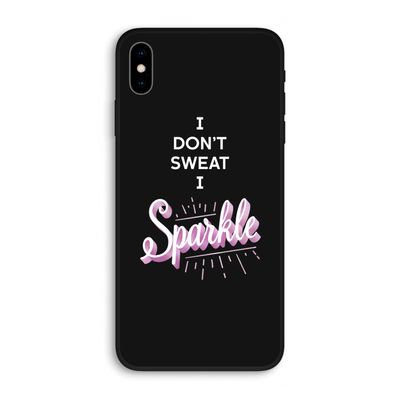 Sparkle quote: iPhone XS Max Biologisch afbreekbaar hoesje