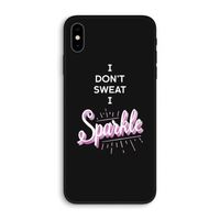 Sparkle quote: iPhone XS Max Biologisch afbreekbaar hoesje