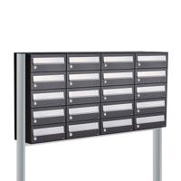 Allux Hive Set 4-Breed, 5-Hoog Op Statief Zwart - 40030070_4x5s