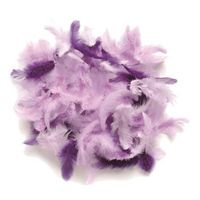 2x zakjes van 10 gram decoratie sierveren paars tinten - thumbnail