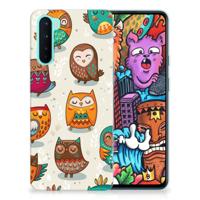 OnePlus Nord | TPU Hoesje | Vrolijke Uilen