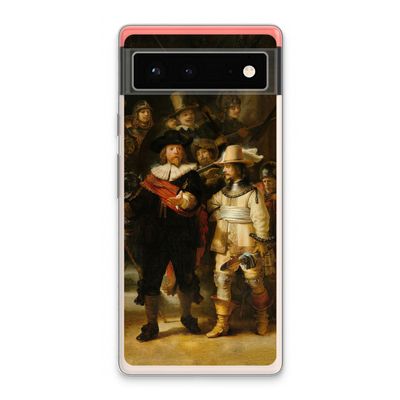 De Nachtwacht: Google Pixel 6 Transparant Hoesje