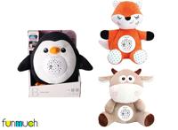 Funmuch Knuffel Slaaptrainer met Sterrenprojector en Slaapgeluiden - 3 keuzes