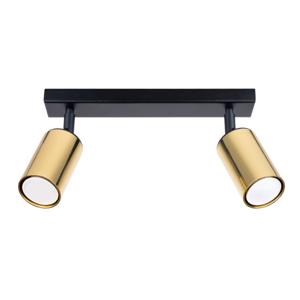 Plafondlamp WINX 2 zwart/goud