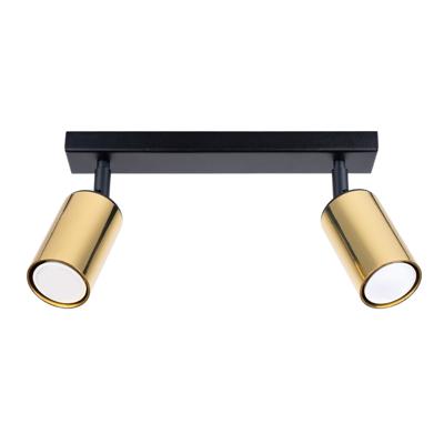 Plafondlamp WINX 2 zwart/goud