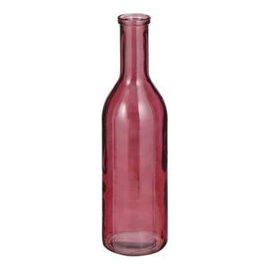 Mica Decorations Rioja Glazen Fles - H50 x Ø15 cm - Bordeaux