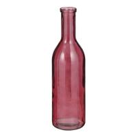 Mica Decorations Rioja Glazen Fles - H50 x Ø15 cm - Bordeaux