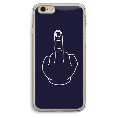 F**k U: iPhone 6 Plus / 6S Plus Transparant Hoesje