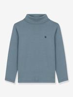Onder-sweater voor kinderen van effen katoen PETIT BATEAU