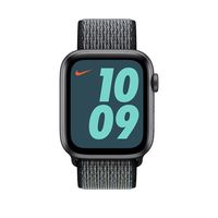 Apple origineel Nike Sport Loop Apple Watch 42mm / 44mm / 45mm / 49mm World Indigo / Lime Blast - MXN52ZM/A - thumbnail