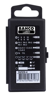 Bahco lh bit set | 59/S28-4