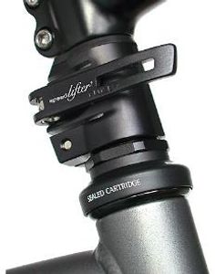 Satori Stuurpenverlenger verstelbaar easy up 1-1/8" - zwart