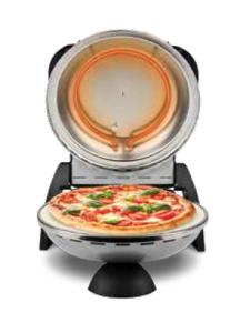 G3 Ferrari Delizia pizzamaker en -oven 1 pizza('s) 1200 W Zwart, Zilver