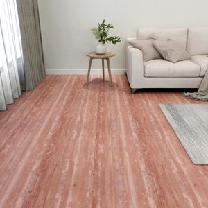 VidaXL Vloerplanken 20 st zelfklevend 1,86 m² pvc rood