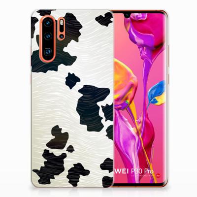 Huawei P30 Pro | TPU Hoesje | Koeienvlekken