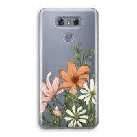 Floral bouquet: LG G6 Transparant Hoesje