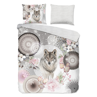 Dekbedovertrek Dieren & Natuur & Bloemen 240x200 Cm Ademend & Dubbele Instopstrook & Anti-allergisch & Verwarmend HIP - Dekbed-Discounter.nl