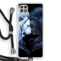 Brotherhood: Samsung Galaxy A22 4G Transparant Hoesje met koord