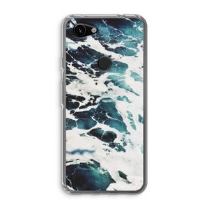 Golven: Google Pixel 3a Transparant Hoesje