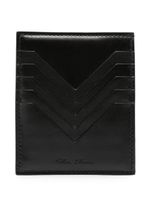 Rick Owens porte-cartes Square en cuir - Noir - thumbnail