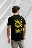 Off The Pitch Backburn Faded Slim Fit T-Shirt Heren Zwart - Maat M - Kleur: Zwart | Soccerfanshop