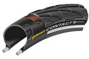 Continental contact trekkingfiets buitenband - zwart