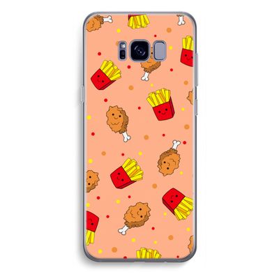 Chicken 'n Fries: Samsung Galaxy S8 Plus Transparant Hoesje