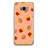 Chicken 'n Fries: Samsung Galaxy S8 Plus Transparant Hoesje