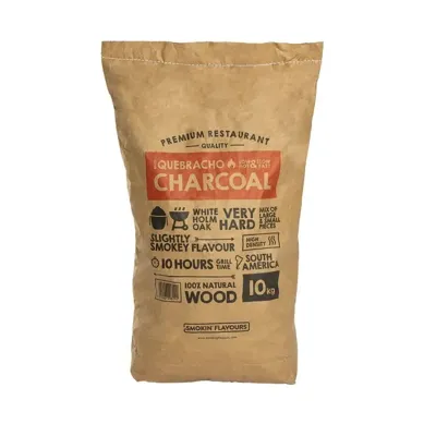Quebracho houtskool 10kg