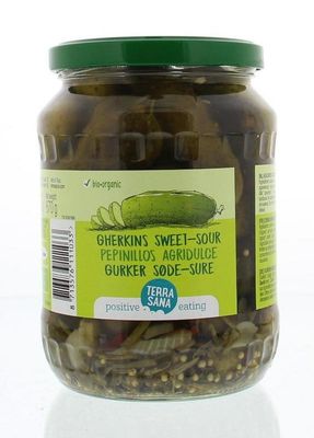 Augurken fris zoet/zuur bio
