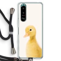 Duke: Sony Xperia 5 III Transparant Hoesje met koord