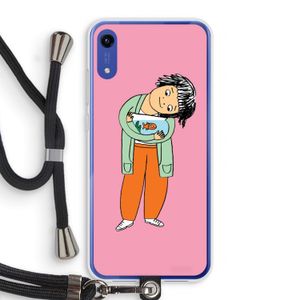 Visknuffel: Honor Play 8A Transparant Hoesje met koord